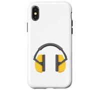 Paraorecchie per dispositivi di protezione dell'udito dal rumore dell'orecchio Custodia per iPhone X/XS