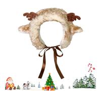 Paraorecchie per l'inverno, design con animali per un maggiore calore - regolabile Paraorecchie soffici | Per donne e ragazze in caso di freddo, neve, sport all'aria aperta e, corna