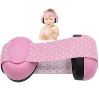 Paraorecchie per neonati e bambini fino a 36 mesi, con riduzione del rumore, comode cuffie per neonati per migliorare il sonno, essenziali da viaggio per bambini per aereo/sonno, rosa, Taglia unica