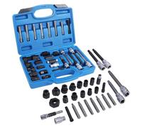 PARAOUTIL Kit Rimozione Puleggia Alternatore, 30 Pezzi Attrezzo Smontaggio Puleggia Alternatore Compatibile con VW, per Peugeot, per Renault e Altro Ancora, Estrattore Puleggia Alternatore