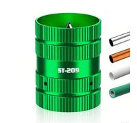 PARAOUTIL Sbavatrice universale 2 in 1 per tubi in rame e plastica per interni ed esterni, 6-38 mm, taglierina multimateriale, metallo, alluminio, acciaio morbido, compatibile