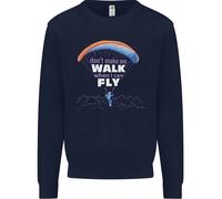 Parapendio Don'T Make Me Passeggiata When Can Fly Bambini Felpa Maglione