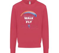 Parapendio Don'T Make Me Passeggiata When Can Fly Bambini Felpa Maglione