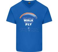 Parapendio Don'T Make Me Passeggiata When Can Fly Uomo V-Neck T-Shirt