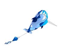 Parapendio Morbido 3D a Forma di in Poliestere, Ideale Come Regalo per Bambini, Blu e Bianco