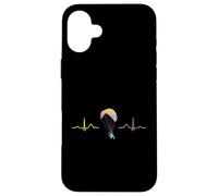 Parapendio motorizzato PPG Battito cardiaco ECG Donna Paramotoring Custodia per iPhone 16 Plus