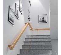 Parapetto di sicurezza per scale, in legno, per ville, balconi, corridoi, appartamenti, 50 cm, sicuro supporto per scale