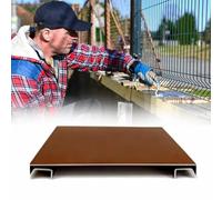 Parapetto Metallico Personalizzato Per Muro Di Copertura, Lungo 1,2 M | Pannello Di Protezione Integrato Per Recinzione, Adatto A Muri Di Spessore 21-24 Cm, Montaggio Modulare, Per Esterni, Cortile
