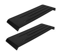 Parapetto per Sedia a Rotelle Elettrica, 2 Pezzi, Nero | PP, Installazione Semplice, per Casa e Ospedale, 46x16,2x3cm, Accessorio per Carrozzina