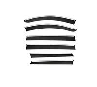Parapioggia 4 pezzi/6 pezzi compatibili for Hongqi HS7 2019-2023, visiera for finestrino auto, parabrezza, finestrino laterale, parasole, accessori for auto(F-03 4Pcs)