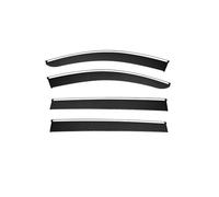 Parapioggia 4 pezzi/6 pezzi compatibili for Hongqi HS7 2019-2023, visiera for finestrino auto, parabrezza, finestrino laterale, parasole, accessori for auto(F-02 4Pcs)