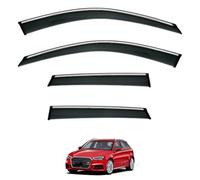 Parapioggia Auto per Audi A3 Hatchback MK3-8V 2014-2020, Deflettori Antivento Finestrini Antipioggia Scudo Deflettori d'Aria Integrati Accessori
