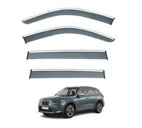 Parapioggia Auto per BMW iX1 MK3-U12 2023-2025 Long Wheelbase, Finestra Laterale Deflettori Antivento Visiere Visori Antipioggia e Antivento Integrato,4PCS