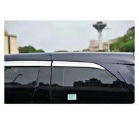 Parapioggia compatibili con Honda Odyssey Special Car Window Weather Protection Platinum Plated Rain Gear Chrome Eyebrows