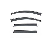 Parapioggia compatibili con NISSAN QASHQAI 2006-2023, parasole for finestrini auto, for parabrezza, finestrino laterale, pioggia e sole(R-03 4Pcs)