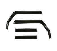 Parapioggia Finestrino 4 Pezzi Finestrino Laterale Per Auto Visiera Parasole Pioggia Meteo Protezioni Per Jeep Per Wrangler JL 2018-2022 Deflettori D'Aria(4 doors)