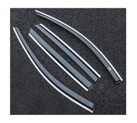 Parapioggia for auto compatibile con BYD ATTO 3 for finestrini Accessori for sopracciglio antipioggia Striscia decorativa(There is a logo)