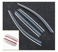 Parapioggia for auto compatibile con BYD ATTO 3 for finestrini Accessori for sopracciglio antipioggia Striscia decorativa(A set)
