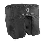 Cover Antipioggia in Nylon Nero per Borse Turismo Amsterdam - 22x35x47 cm