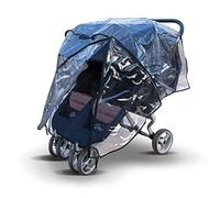 Parapioggia per Bugaboo Donkey Duo2 Double Made in UK in PVC super morbido