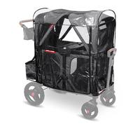 Parapioggia per passeggino Wagon, borsa da viaggio per bambini, essenziale per l'estate, essenziale per neonati, copertura antipioggia Radio Flyer con borsa per passeggino Voya