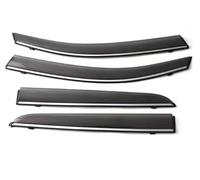 Parapioggia per Renault Captur/Kaptur 2015 2016 2017 2018, Deflettori Universali Auto Riduce Rumore Vento Mantiene Abitacolo Aereo,4PCS