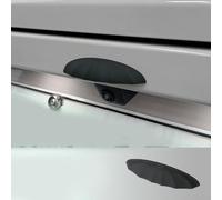 Parapioggia per telecamera posteriore per auto, con controllo della condensa e scanalature di drenaggio, copertura in silicone resistente alle intemperie per una maggiore sicurezza della telecamera