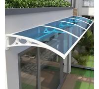 Parapioggia Tettoia Tenda Da Veranda Per Esterno, Tettoia Modulabile, Tendalino Per Finestra Invisibile, Copriporta In Policarbonato Autopulente(60 * 120cm/24 * 47in)