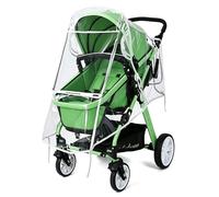 Parapioggia universale per passeggino, antivento e impermeabile, con tettuccio allungato, accessorio per protezione (grande)