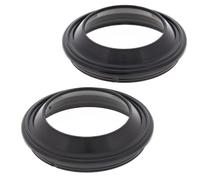 All Balls Racing 39 X 52.5 X 12.5 Abr 57-111 Fork Dust Seal Cover Argento