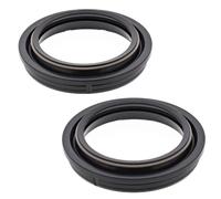 All Balls Racing Parapolvere forcella 57-101-A per Kawasaki Honda Suzuki Triumph Trasparente