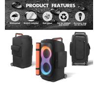 Parapolvere Impermeabile per JBL Partybox520 Nero Protezione Altoparlanti e Faci