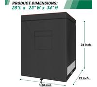 Parapolvere per frigorifero Oxford 210D lunga durata con rete di ventilazione