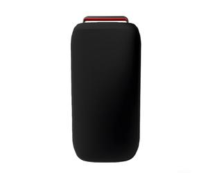 Parapolvere per PARTYBOX 110/120, custodia protettiva con supporto per microfono, in tessuto elastico liscio, protezione contro sporco e detriti, colore: nero
