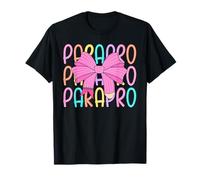 Parapro - Arco per Insegnante Happy First Day Back To School Coquette Maglietta
