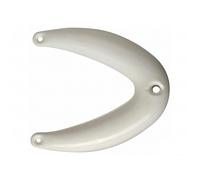 Paraprua Majoni Classico 55 x 53 cm Bianco - Protezione Prua a U con 3 Fori