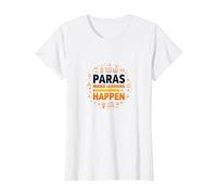 Paras Make Learning Happen - Regalo per Insegnante Maglietta, Donna, Bianco, S