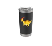Parasaurolophus Kawaii Bicchiere termico in acciaio inox doppia parete