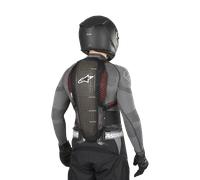 Paraschiena Alpinestars Nucleon KR-1 Fumé-Nero-Rosso M Nero
