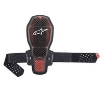 Paraschiena Alpinestars NUCLEON KR-R CELL Transparent Smoke Rosso Nero L