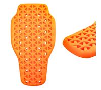 Paraschiena per moto, 42 x 23 cm, protezioni rimovibili certificate, per moto, alta sicurezza, paraschiena da equitazione, paraschiena per unisex, adulti, arancione