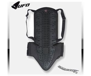 PARASCHIENA UFO MOTOCROSS ORION LUNGO NERO PER ALTEZZA SUPEIORE A 185 CM