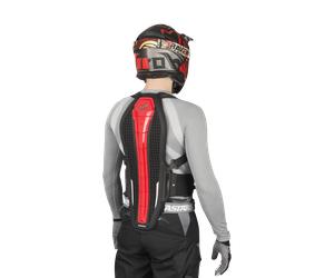 Paraschiena Zandonà Hybrid Pro x8 Rosso L Rosso