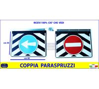 Paraschizzi camion universal coppia para spruzzi universale kit per CM40 30 in