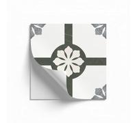 Paraschizzi Cucina 30X30 Geometria Grigio Verde Impermeabili