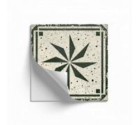 Paraschizzi Cucina 30X30 Modello Verde Profondo Beige Impermeabili