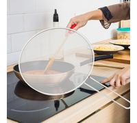 Paraschizzi in Acciaio Inox per Padelle, Design Facile Da Pulire