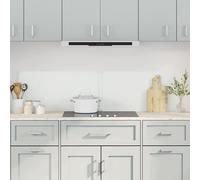 vidaXL Paraschizzi per Cucina 2 pz Trasparente 80x50cm Vetro Temperato