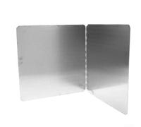 Paraschizzi per fornello a gas con schermo pieghevole in acciaio inox, aiuta a mantenere l'ambiente di cottura pulito riducendo gli schizzi di olio (30 x 40 cm)