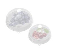 Paraschizzi per microonde, cupola perforata, copertura resistente al calore, protezione riutilizzabile per piatti con prese di vapore per cucina, mensa, hotel, riscaldamento e conservazione degli